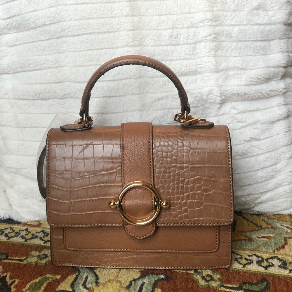 NWT Anne Klein super cute little brown bag!